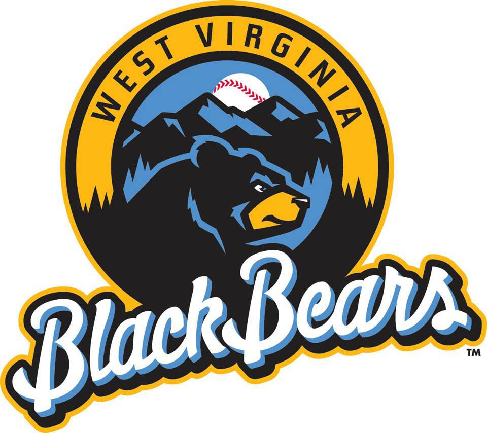 West Virginia Black Bears 2015-Pres Primary Logo iron on paper